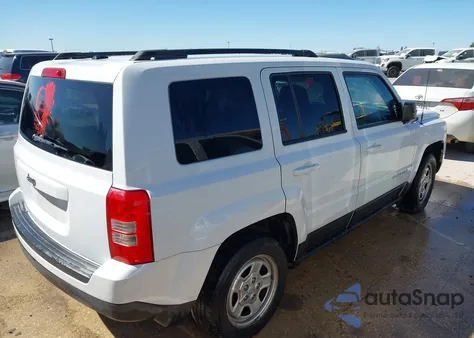 2016 Jeep Patriot Sport from USA, damaged, VIN 1C4NJPBB0GD576748